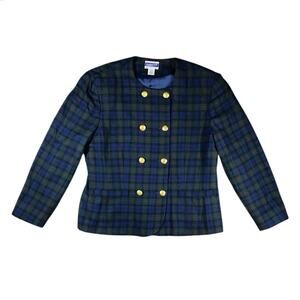 Vintage 80s Pendleton Tartan Plaid Jacket - 20